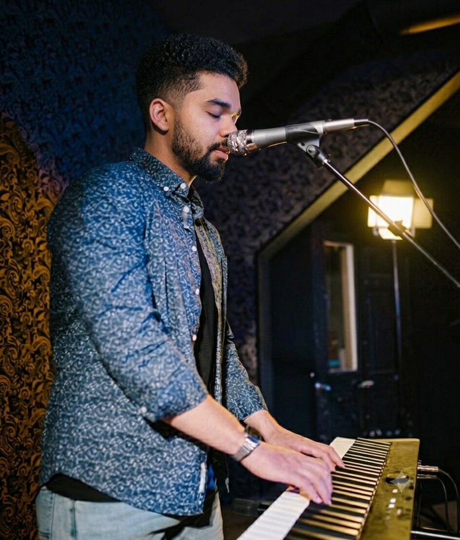 Amey Singing with Keyboard